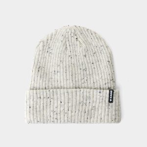 Rib Cuffed Beanie - Speckled Ash